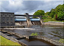 NN9357 : Pitlochry Hydro-electric dam by John Allan