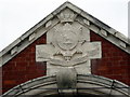 SO9570 : Crest Above Drill Hall - Bromsgrove by Roy Hughes