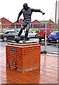 Stanley Mortensen (Morty) Statue, near Seasiders Way, Blackpool