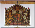 Royal coat of arms - Longburton parish church