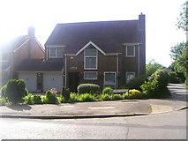 SU8269 : Modern house on Bean Oak Road Wokingham by David Howard