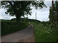 Un-named lane off  A470