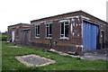 Buildings at the sewage works at west side of Cow Lane