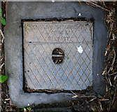 J5082 : Drain cover, Bangor by Rossographer
