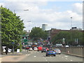 A38 Suffolk Street Queensway approaching Underpass