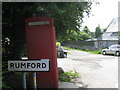 Rumford entrance sign