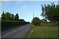 The old Raglan to Chepstow road in Llansoy