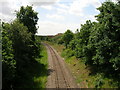 Railway line towards Worksop