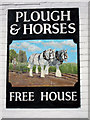 Plough & Horses sign