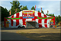 Entrance to Bank Holiday fun fair, Finsbury Park, May 2011