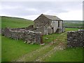 NY8016 : Ruin and barn at Thornthwaite by Andrew Curtis