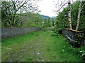 Farm track and bridge across disused railway - Lochearnhead