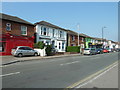 A fine spring morning in Shirley Road