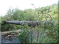 Pipe across the River Rhondda, Trehafod