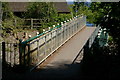 TQ2652 : Footbridge at Reigate Hill, Surrey by Peter Trimming