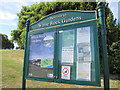 White Rock Gardens sign