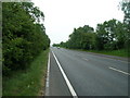 A630 heading east towards the M18