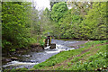 NN8522 : Weir On The Turret Burn by Martin Addison