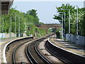 Railway lines at Whitstable