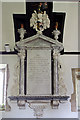 Monument to John Gould - West Stafford parish church