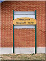 Rendlesham Community Centre sign