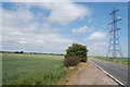 Pylon by the A259 on Romney Marsh