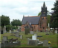 Cemetery and chapel by Cemetery Road