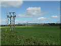 Electricity pylons and poles galore