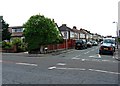 Manor Drive at its junction with Rossall Road, Cleverleys