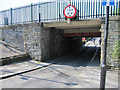 Bridge under the railway by the station