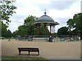 TQ2874 : Bandstand on Clapham Common by Malc McDonald