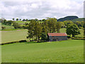 Barn amongst the fields