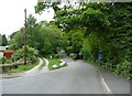 Beckfoot Lane and the entrance to Bingley Golf Club, Cottingley