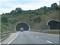 Southwick Hill Tunnel heading south