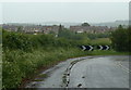 Corner on Staveley Lane, approaching Eckington