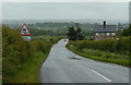 Staveley Lane towards junction at Breck Farm Cottages