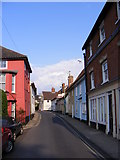 TM2863 : Church Road looking towards Fore Street by Geographer