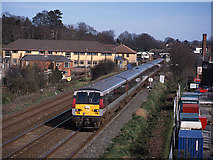 J2664 : Express train leaving Lisburn station by The Carlisle Kid