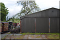 SJ1007 : Tanllan carriage sheds by John Firth