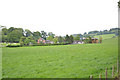 Little Cwm farm and fields