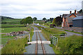 Farm crossing at Lower Sylfaen Farm