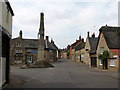 SP8983 : The centre of Geddington, from Grafton Road by John Sutton