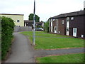 Housing estate on the north west side of Brecon