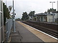 The down platform, Berwick Station, East Sussex