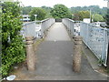 Footbridge to Tesco Pontypool