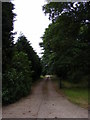 Footpath & entrance to Sheep Drift Farm