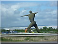 The Willow Man - Sculpture beside M5