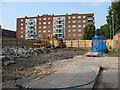 Demolition site on Lynton Road