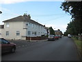 Road junction on Upper Brents, Faversham