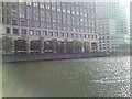 Buildings on the opposite side of West India Quay